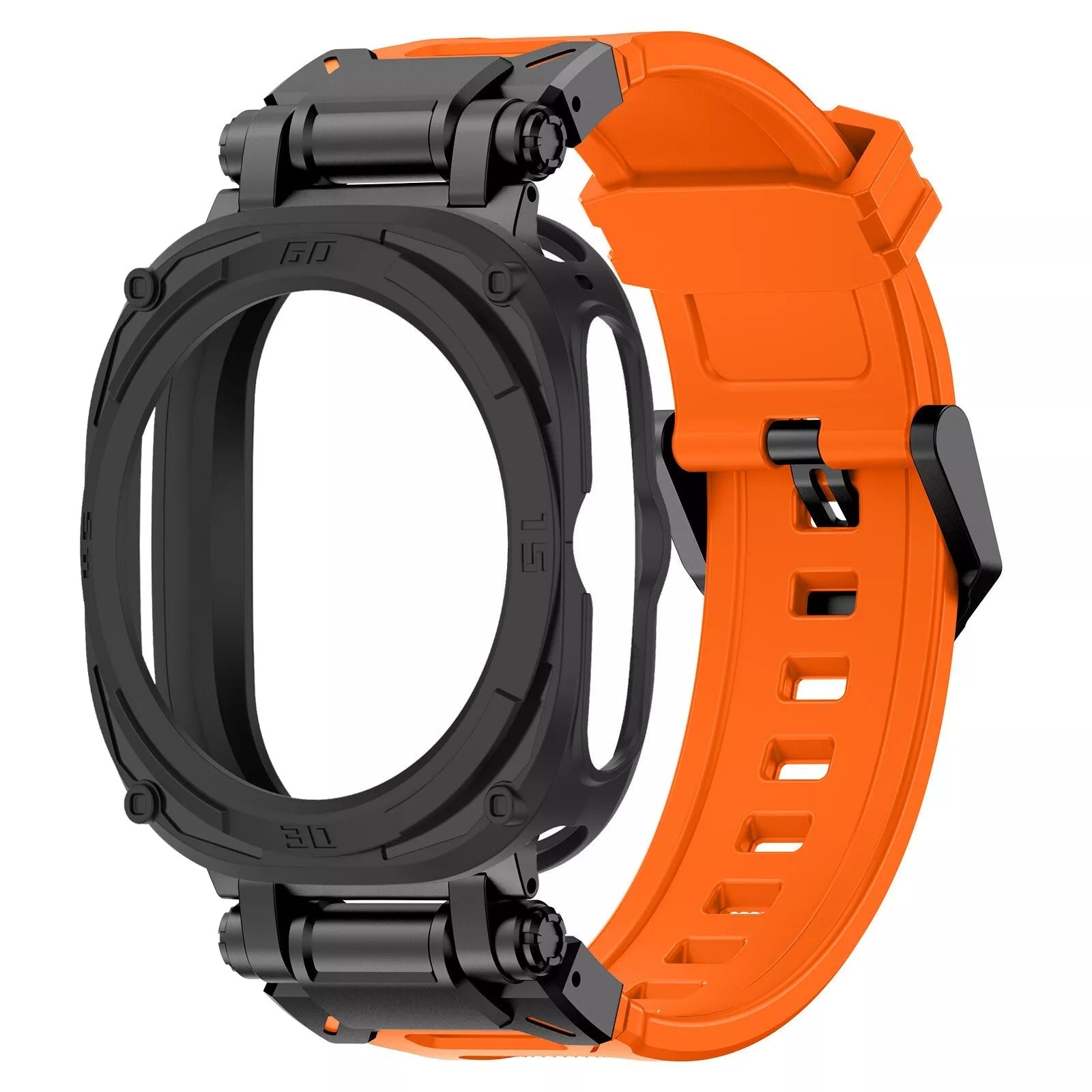 TPU Shockproof Protective Hollow Case Cover For Samsung Watch Ultra 47mm