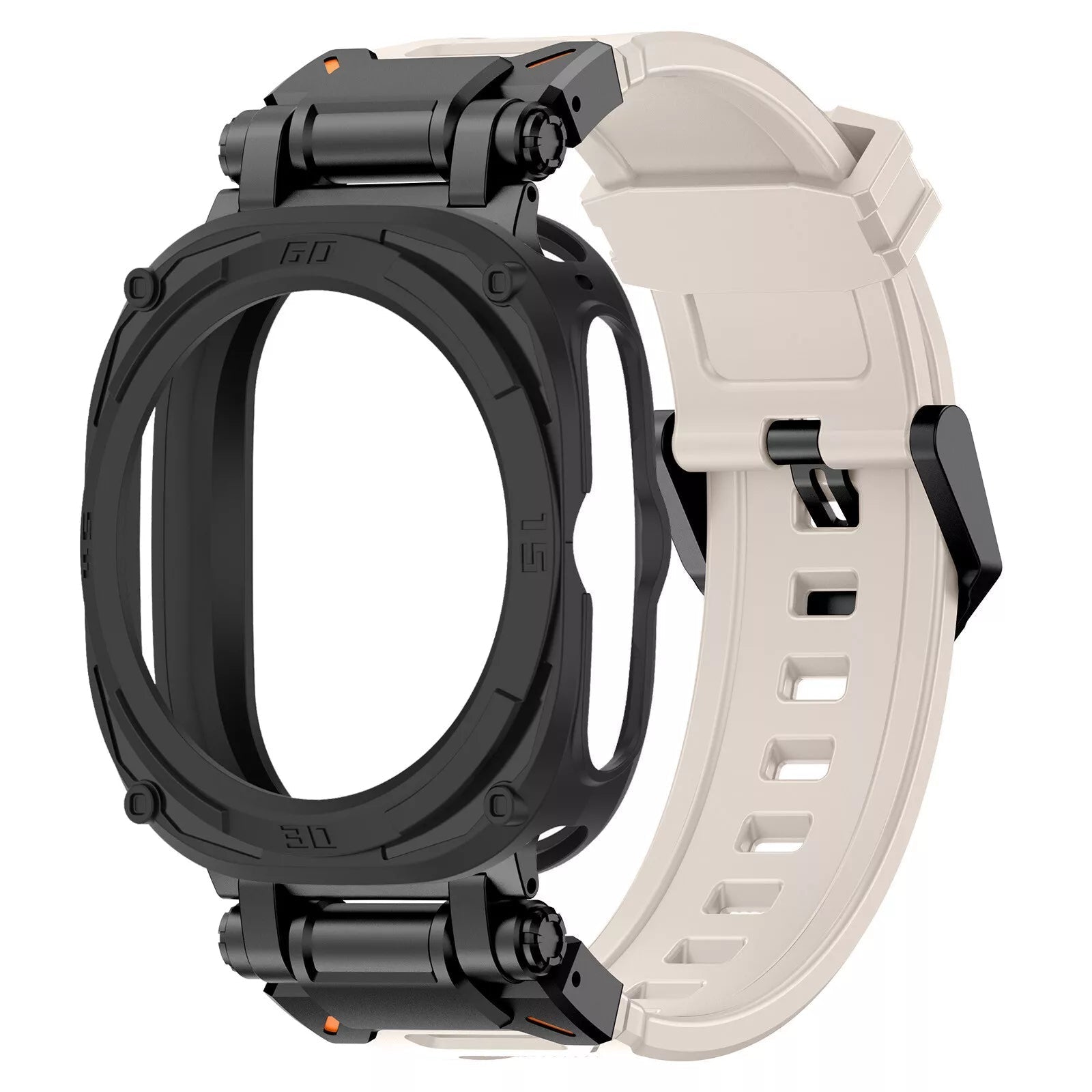 TPU Shockproof Protective Hollow Case Cover For Samsung Watch Ultra 47mm