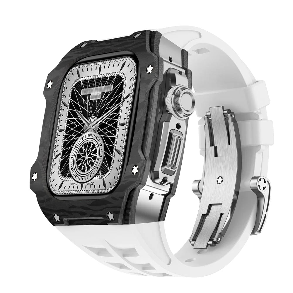 Vanguard Carbon Fiber Apple Watch Ultra - Black Case