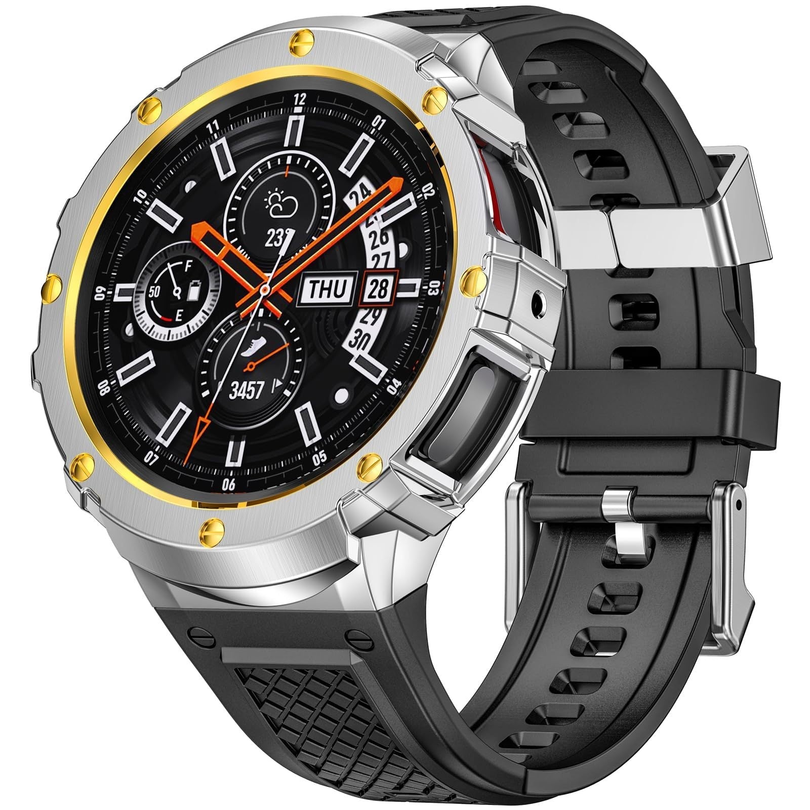 Silicone strap + case protection set For Samsung Galaxy Watch Ultra 47