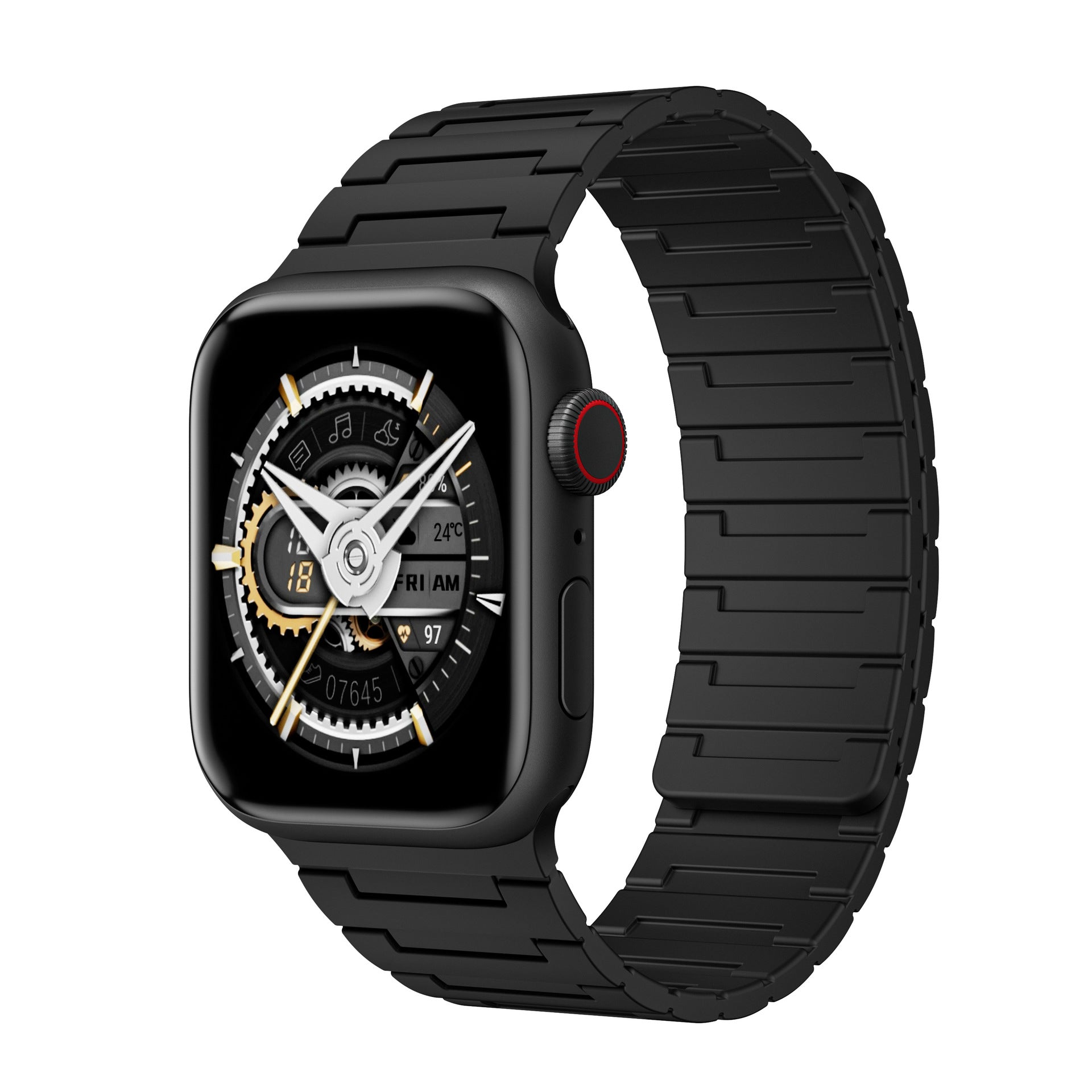 BG-N54 Silicone Magnetic Watch Strap For Apple Watch