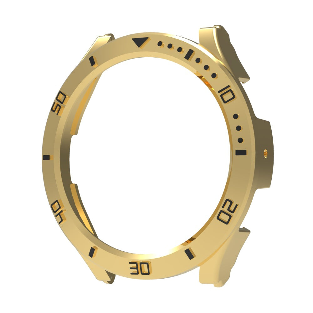 Plating 3D Dial Bezel Mod Frame PC Case Samsung Galaxy Watch 7 6 5 Pro 4 40/44mm