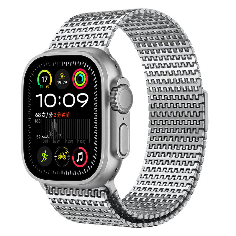 Designer Stainless Steel Magnet Band For Apple Watch