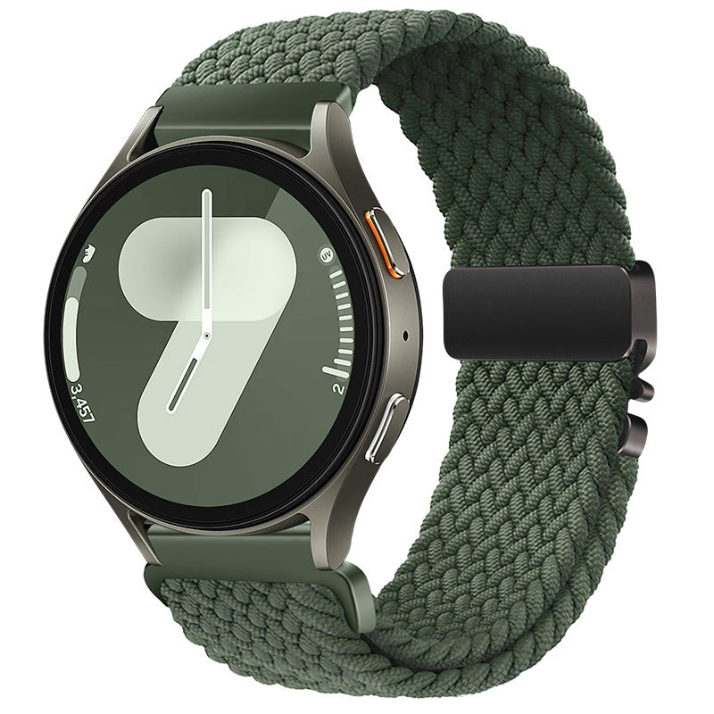 Nylon Braided Band For Samsung Galaxy Watch Ultra / 7 /6 / 5 / 4