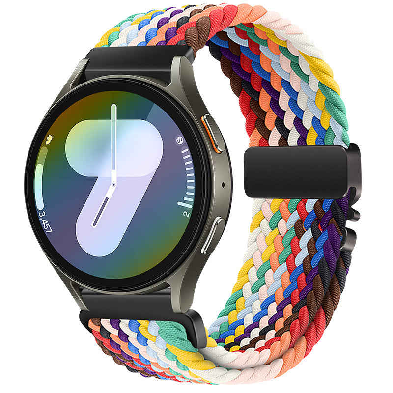 Nylon Braided Band For Samsung Galaxy Watch Ultra / 7 /6 / 5 / 4