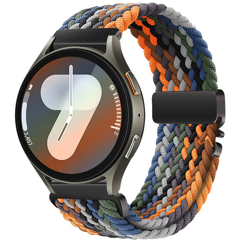 Nylon Braided Band For Samsung Galaxy Watch Ultra / 7 /6 / 5 / 4