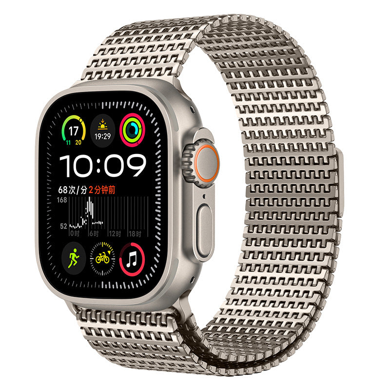 Designer Stainless Steel Magnet Band For Apple Watch