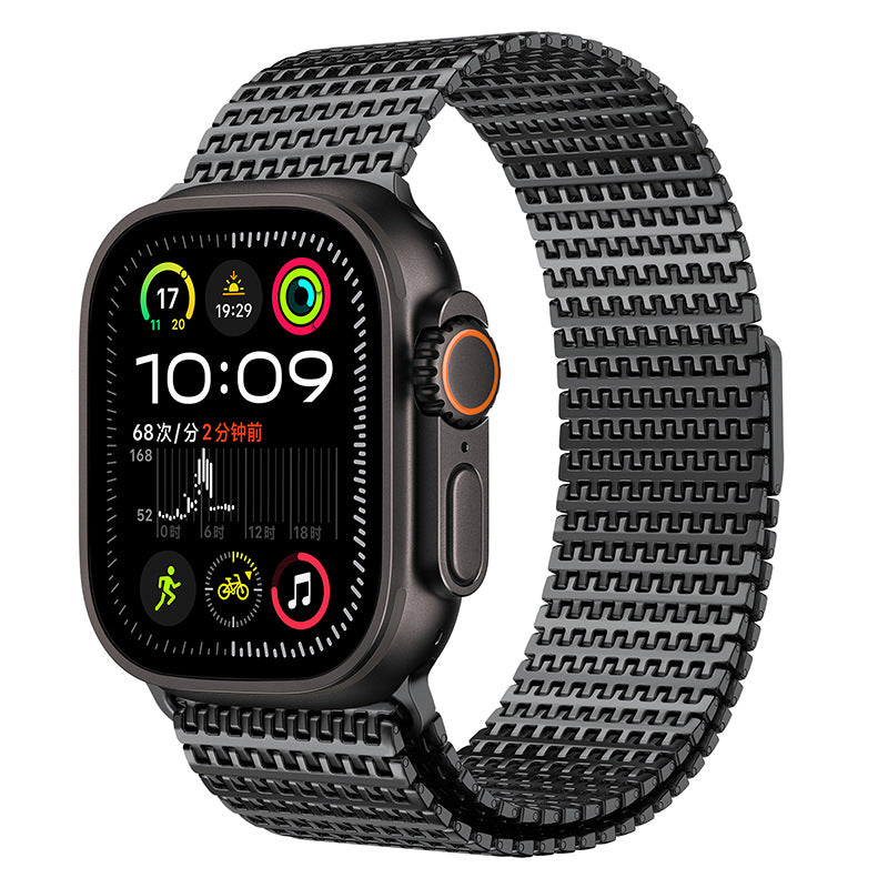 Designer Stainless Steel Magnet Band For Apple Watch