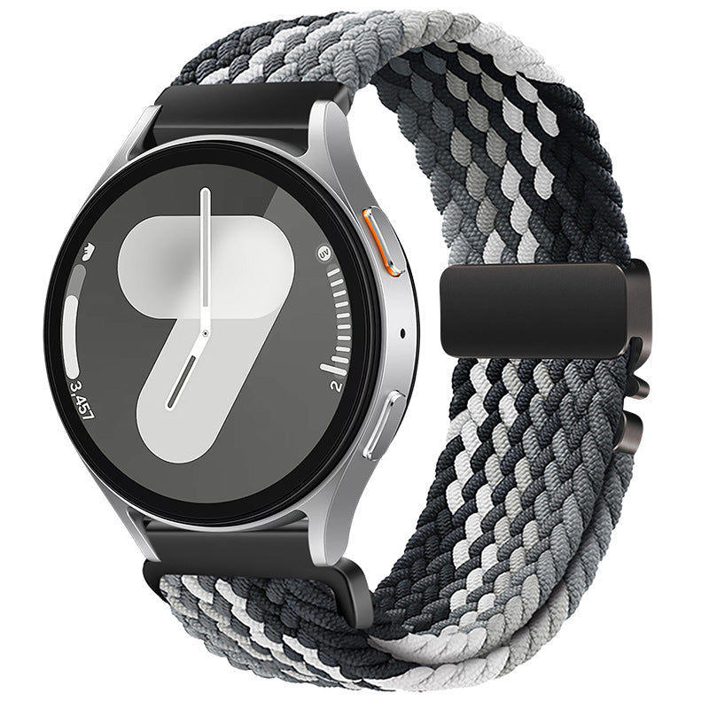 Nylon Braided Band For Samsung Galaxy Watch Ultra / 7 /6 / 5 / 4