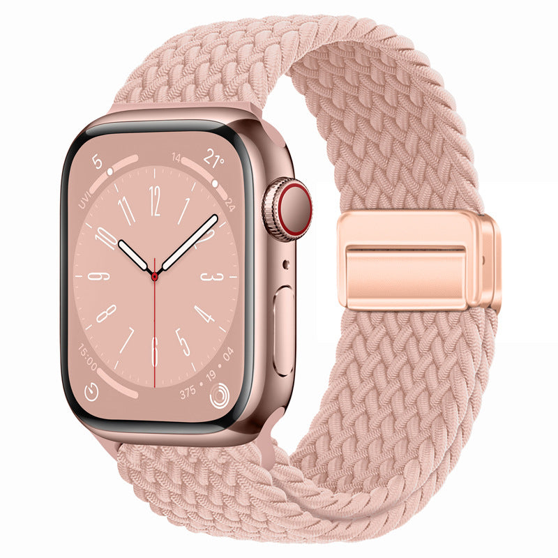 Nylon Braided Magnetic Buckle For Apple Watch