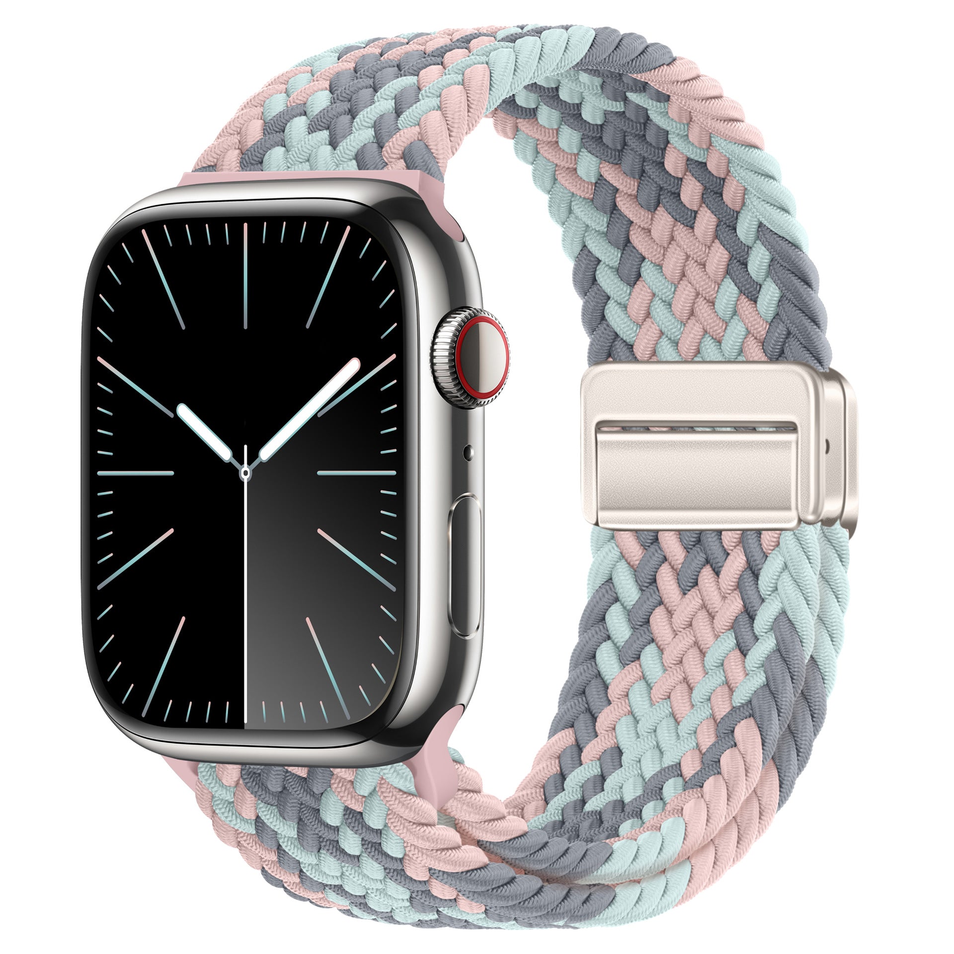 Nylon Braided Magnetic Buckle For Apple Watch