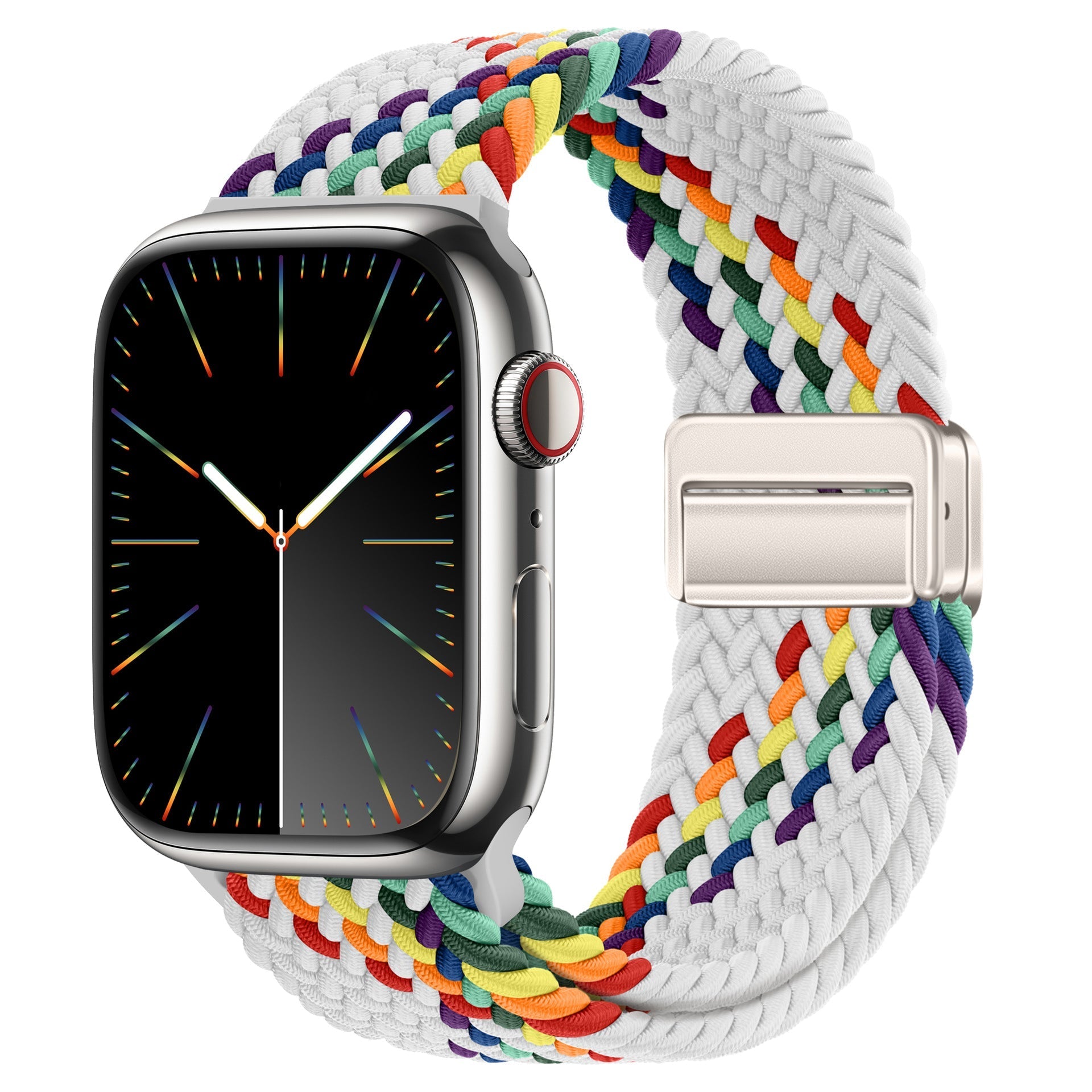 Nylon Braided Magnetic Buckle For Apple Watch