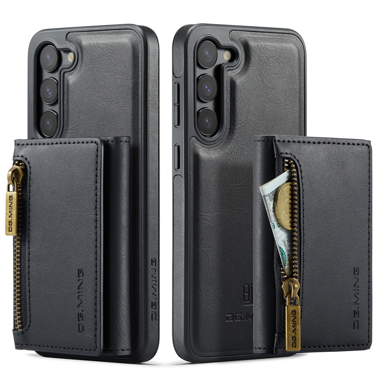 Magnetic 2 in 1 Wallet Case For iPhone 16 Pro max/ 6Pro/16/15 /14Pro