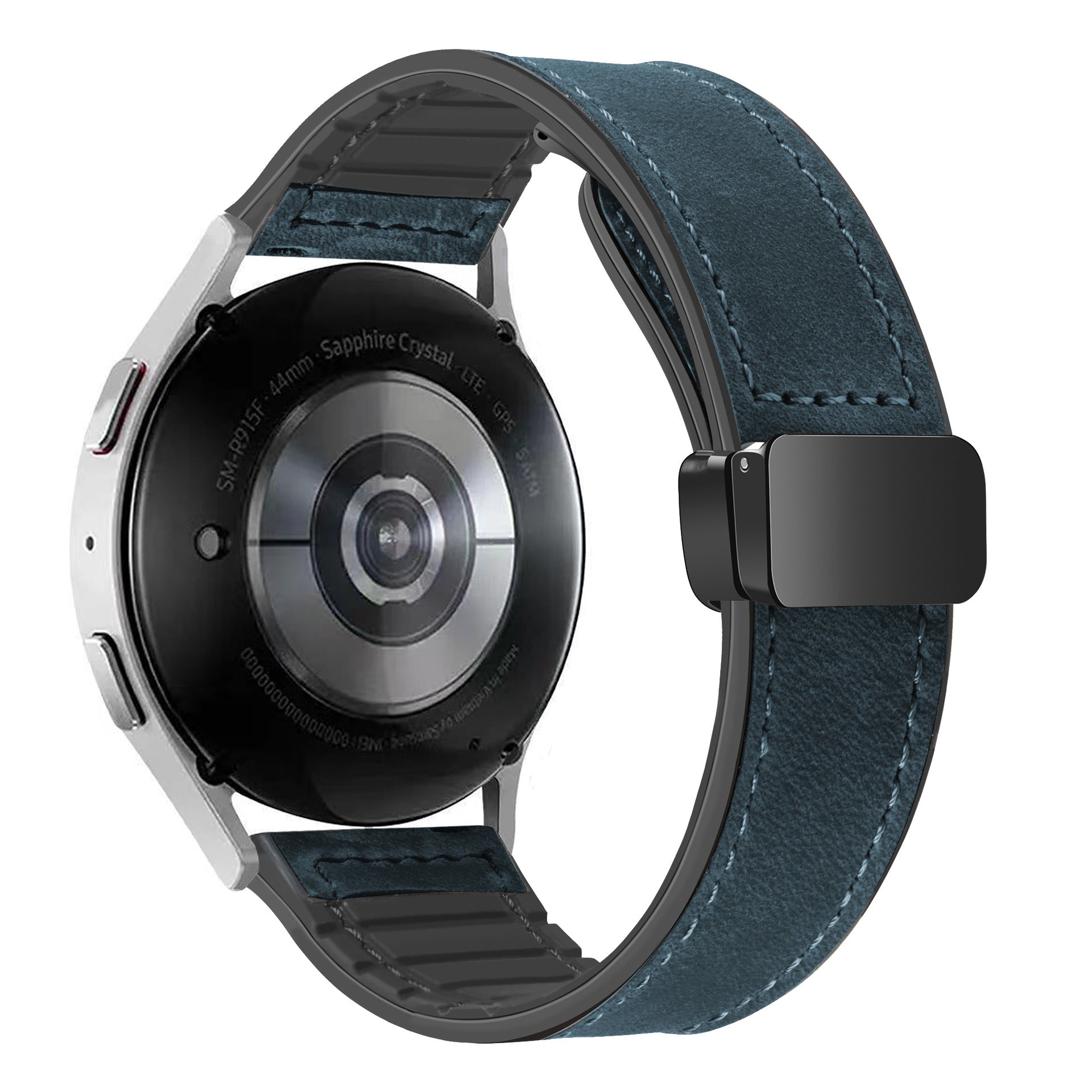 Silicone Magnetic Leather Strap For Samsung Watch 7 Ultra/7 6 4 5 Pro