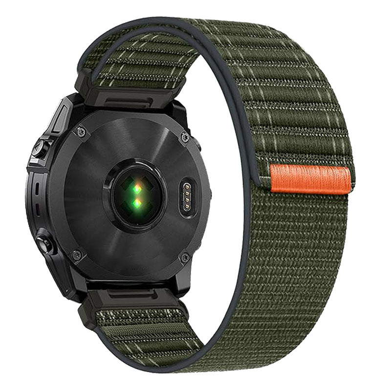 Quick Fit Nylon Sport Band For Garmin Fenix 7X/6X/5X/