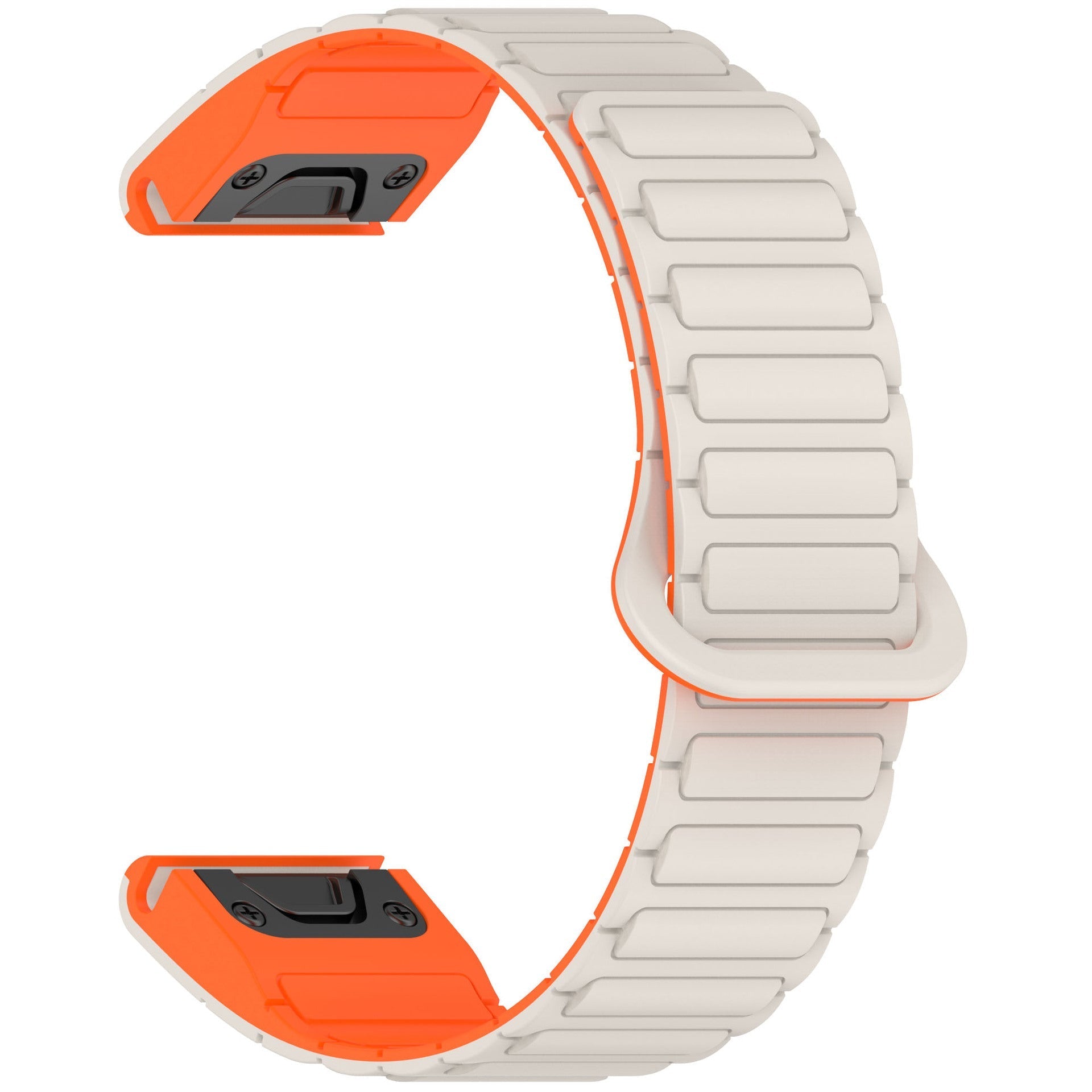 Silicone Magnetic Loop Band For Garmin Fenix 8 5X 6 Pro 6X 7 7X