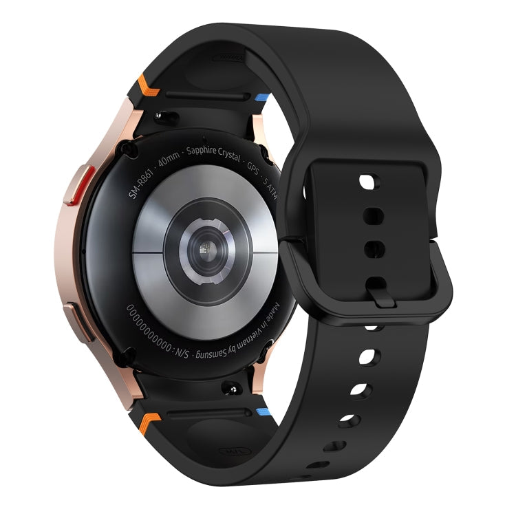 No Gaps Silicone strap for Samsung Galaxy Watch 7 6 4 5 Pro