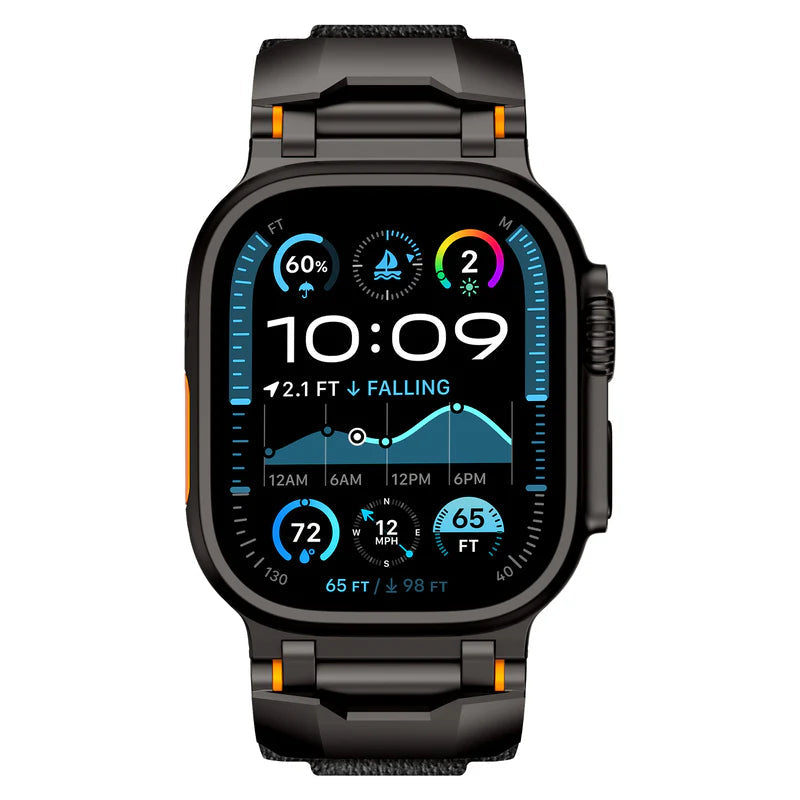 Airfoil Wings Leatcher Band For Apple Watch