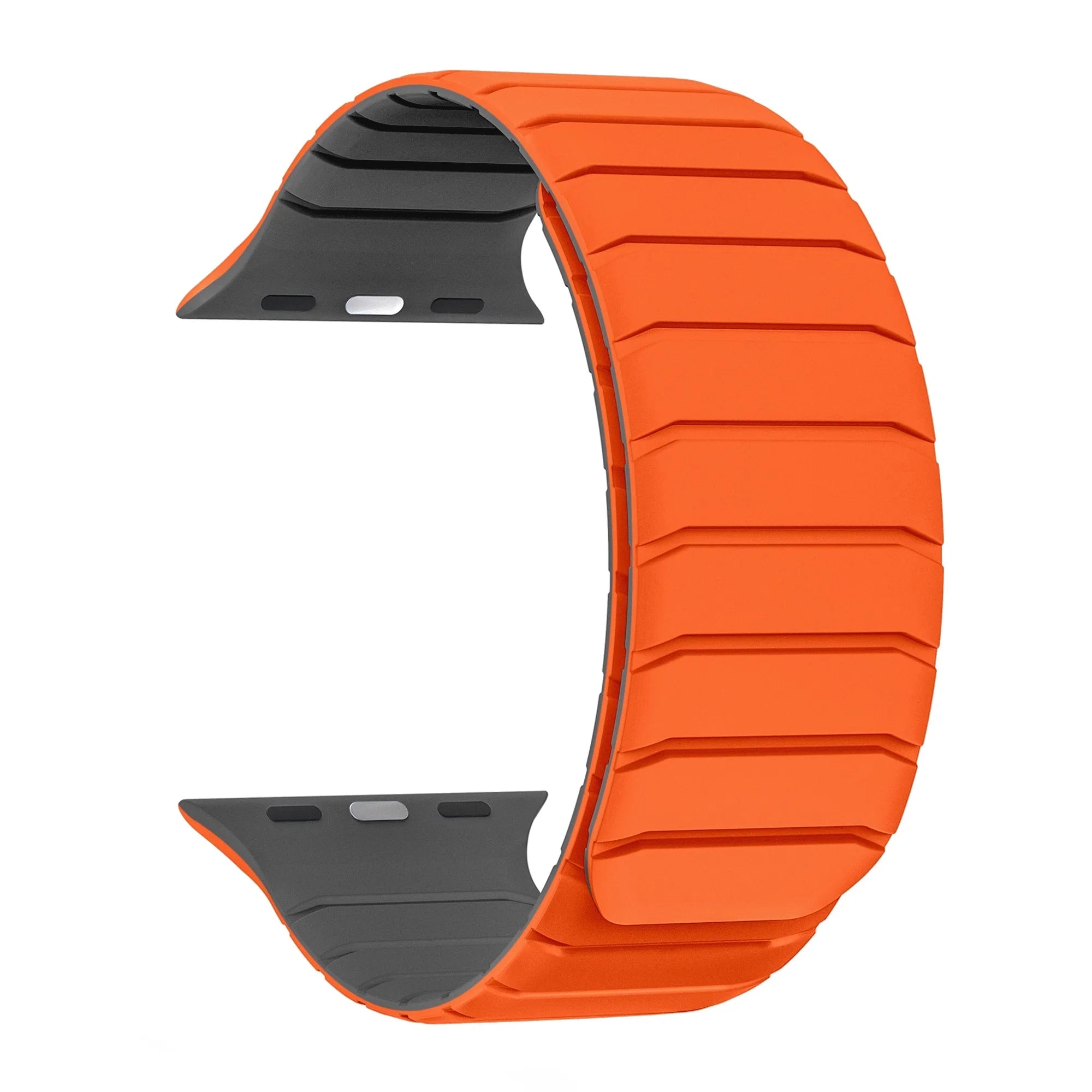 Tire tread magnetic strap for Apple Watch