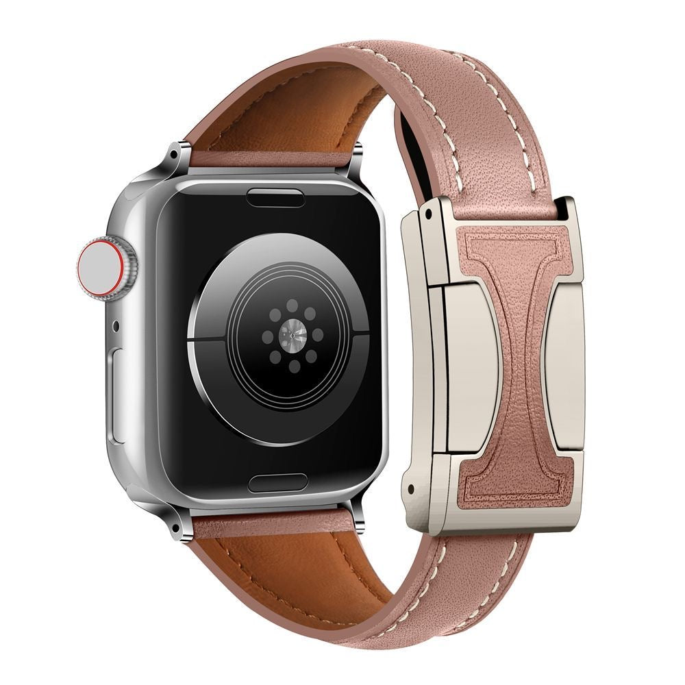 Shiny Leather Band for Apple Watch