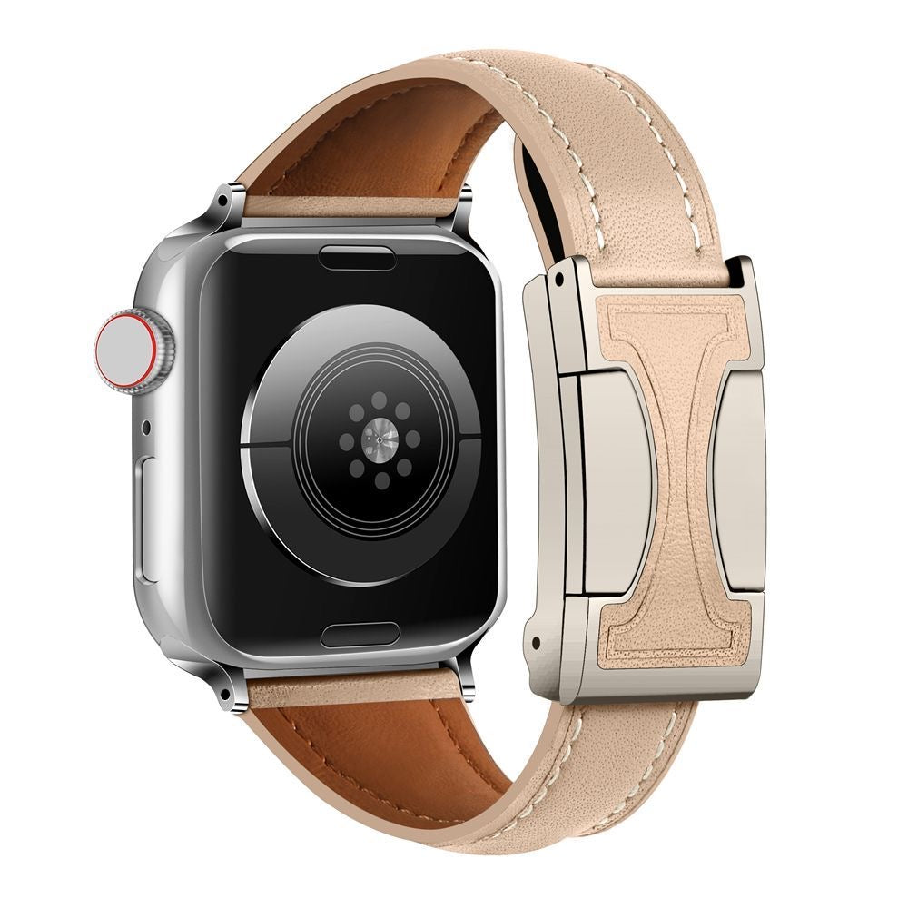 Shiny Leather Band for Apple Watch