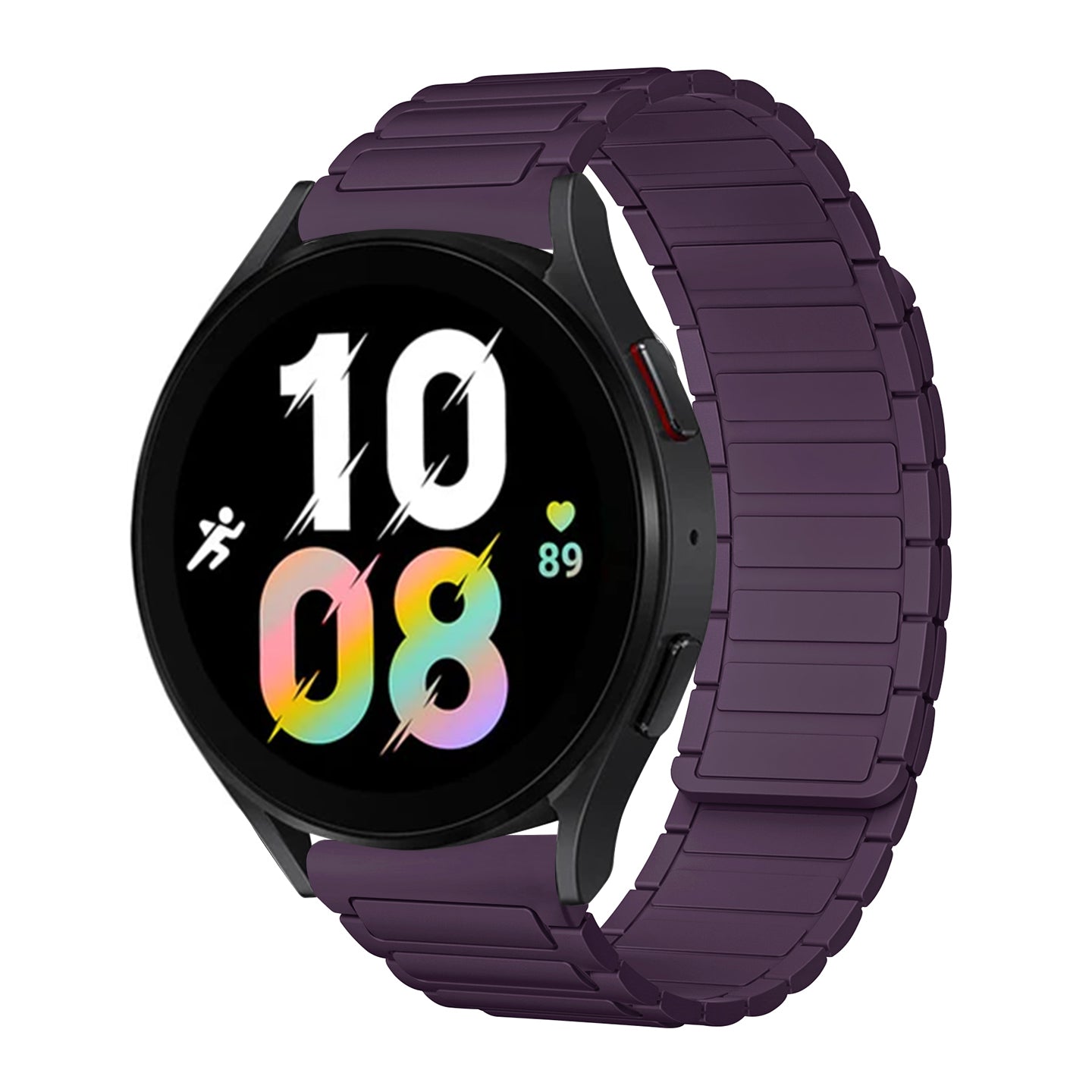 Silicone Magnetic Loop Watch Band For Samsung Galaxy Watch 4 / 5 / 6/7