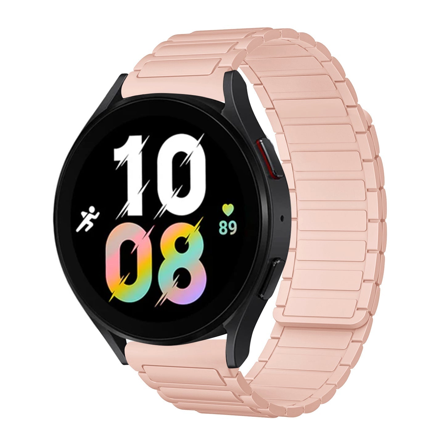 Silicone Magnetic Loop Watch Band For Samsung Galaxy Watch 4 / 5 / 6/7