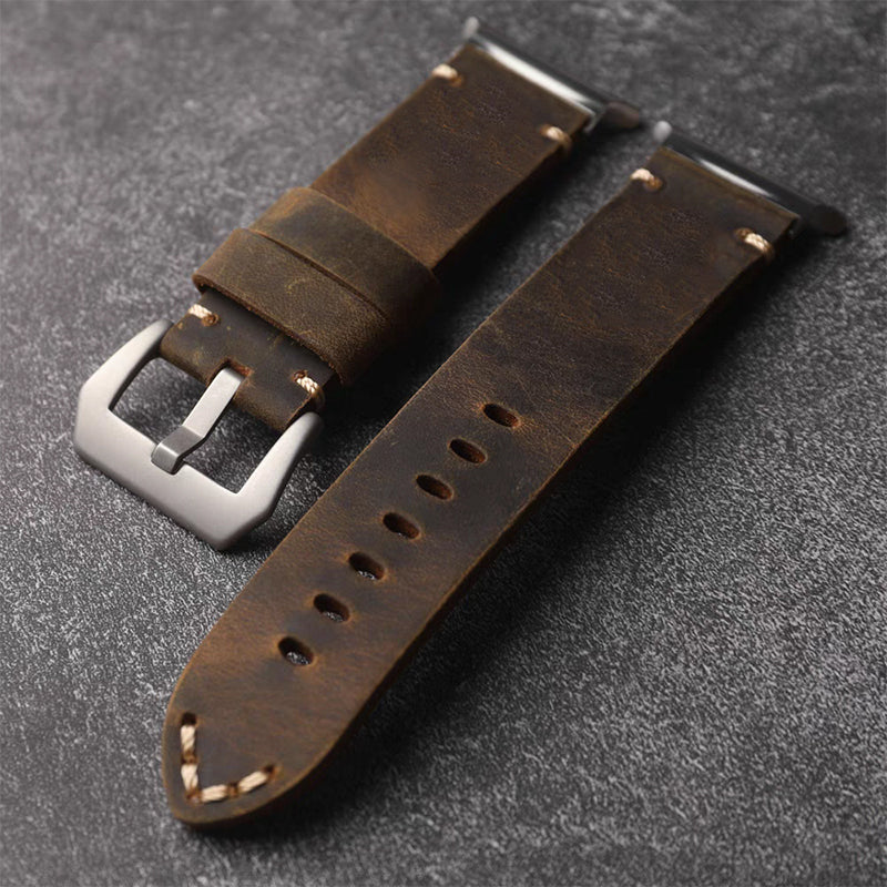 Vintage Leather Band For Samsung Watch Ultra /7/6 /5 Pro/5/4