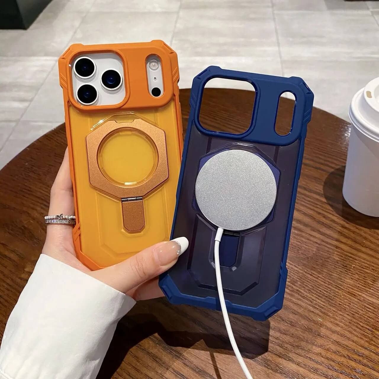 Matte Shockproof Magnetic Phone Case