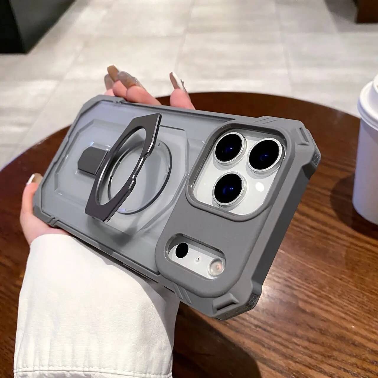 Matte Shockproof Magnetic Phone Case