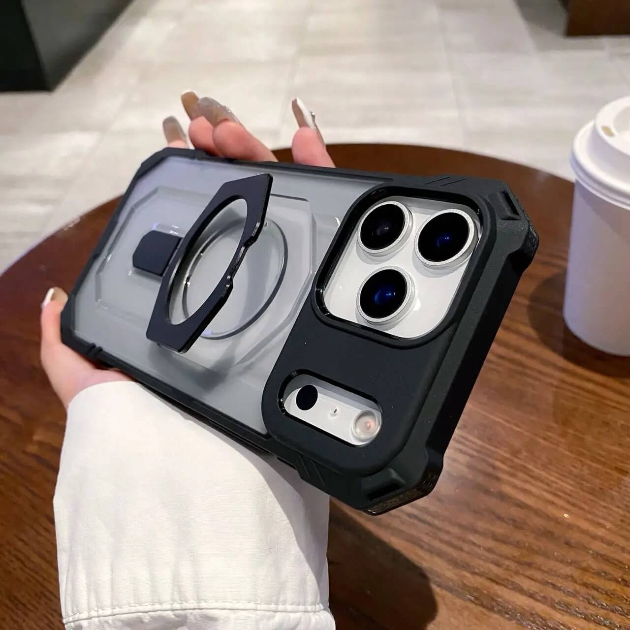 Matte Shockproof Magnetic Phone Case