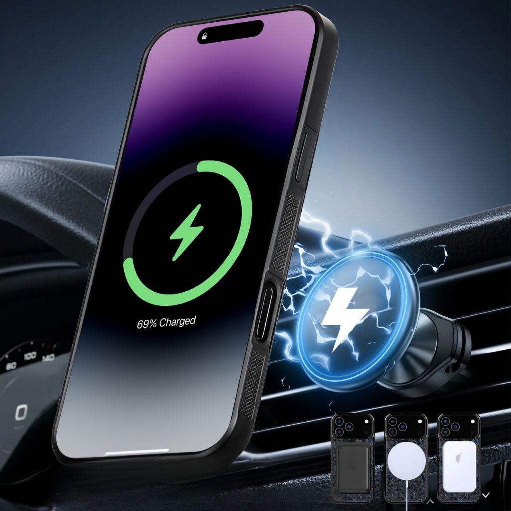 Carbon Fiber Edge Magnetic Phone Case