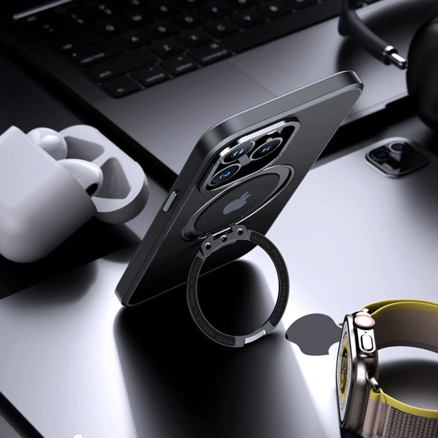 Magnetic Phone Case with Kickstand