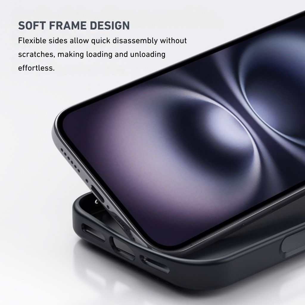 Carbon Fiber Magnetic Shield Phone Case