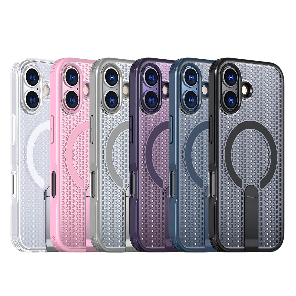 Breathable Mesh Magnetic Phone Case