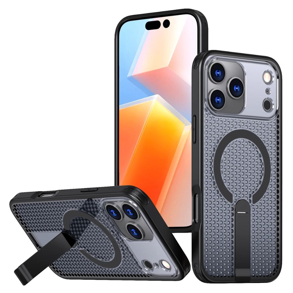 Breathable Mesh Magnetic Phone Case