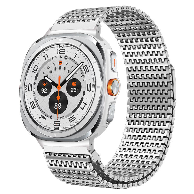 Designer Domino Stainless Steel Magnet Band For Samsung Galaxy Watch Ultra