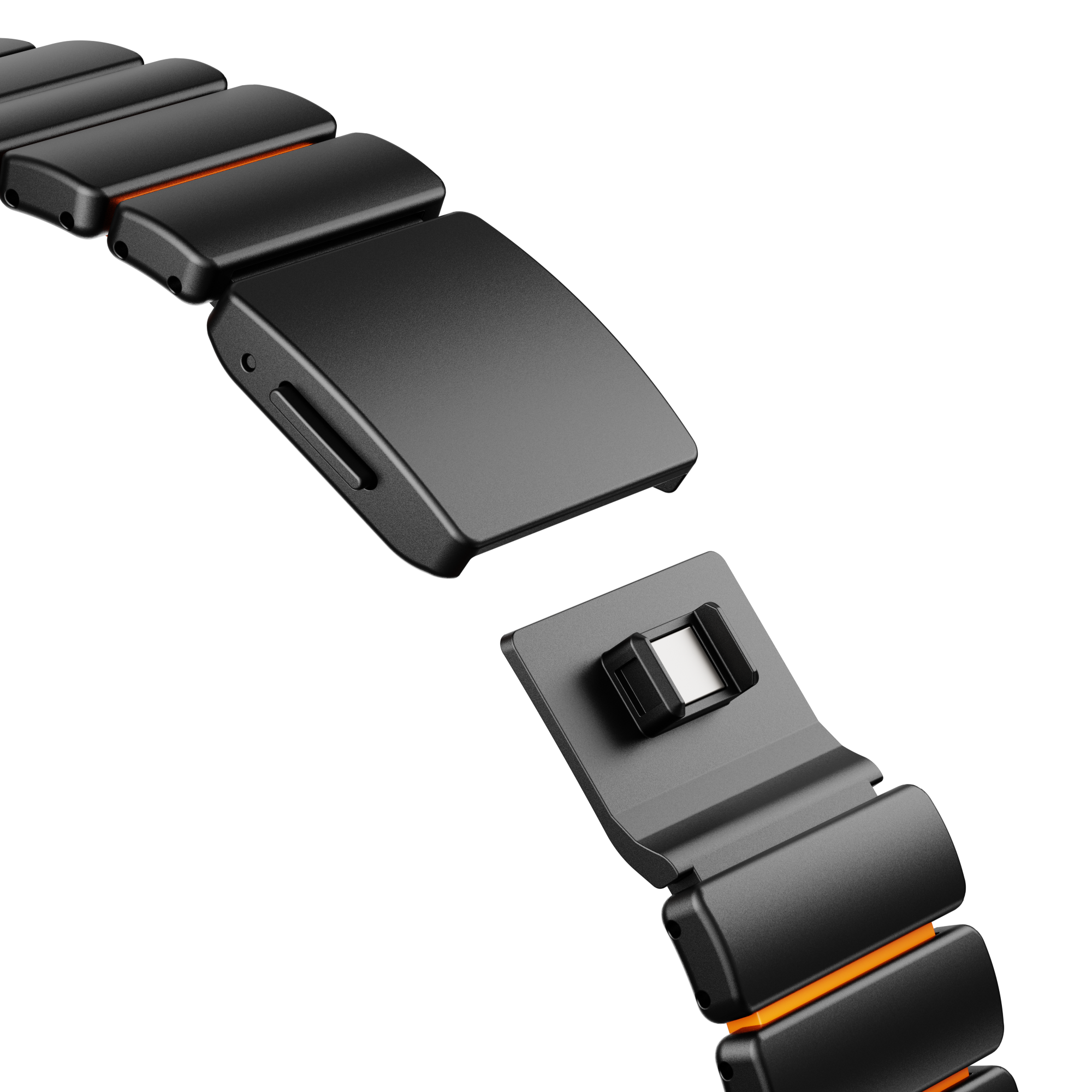 Ultra-Titanium +FKM Band Magnetic Clasp for Apple Watch