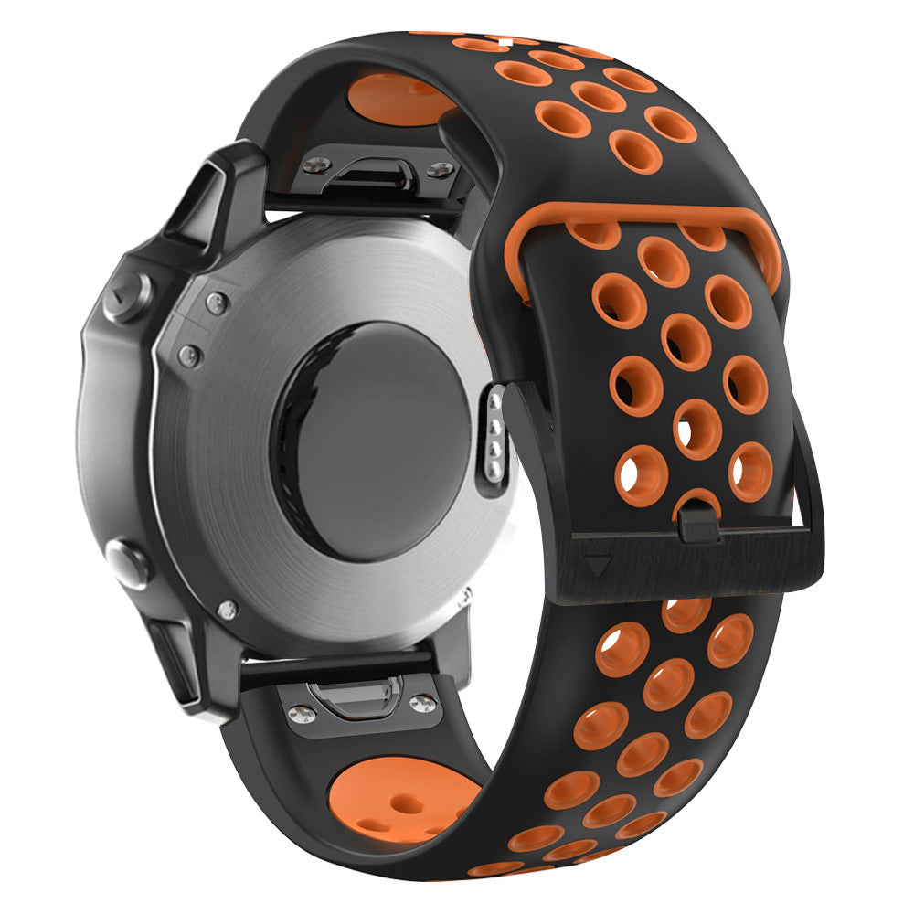 Quick Release Breathable Silicone For Garmin Fenix 8 7X 6X