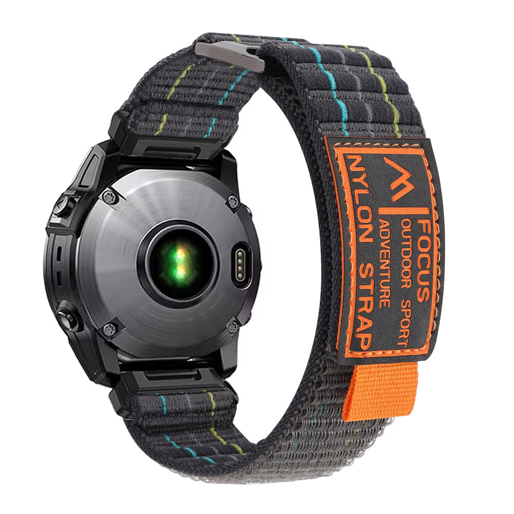 FOCUS Trail Loop Nylon Band For Garmin Fenix 8 7X 6X Pro