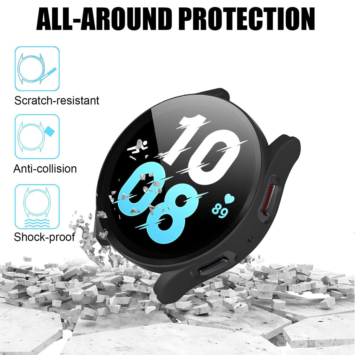 PC+ Toughened Film Case For Samsung Galaxy Watch
