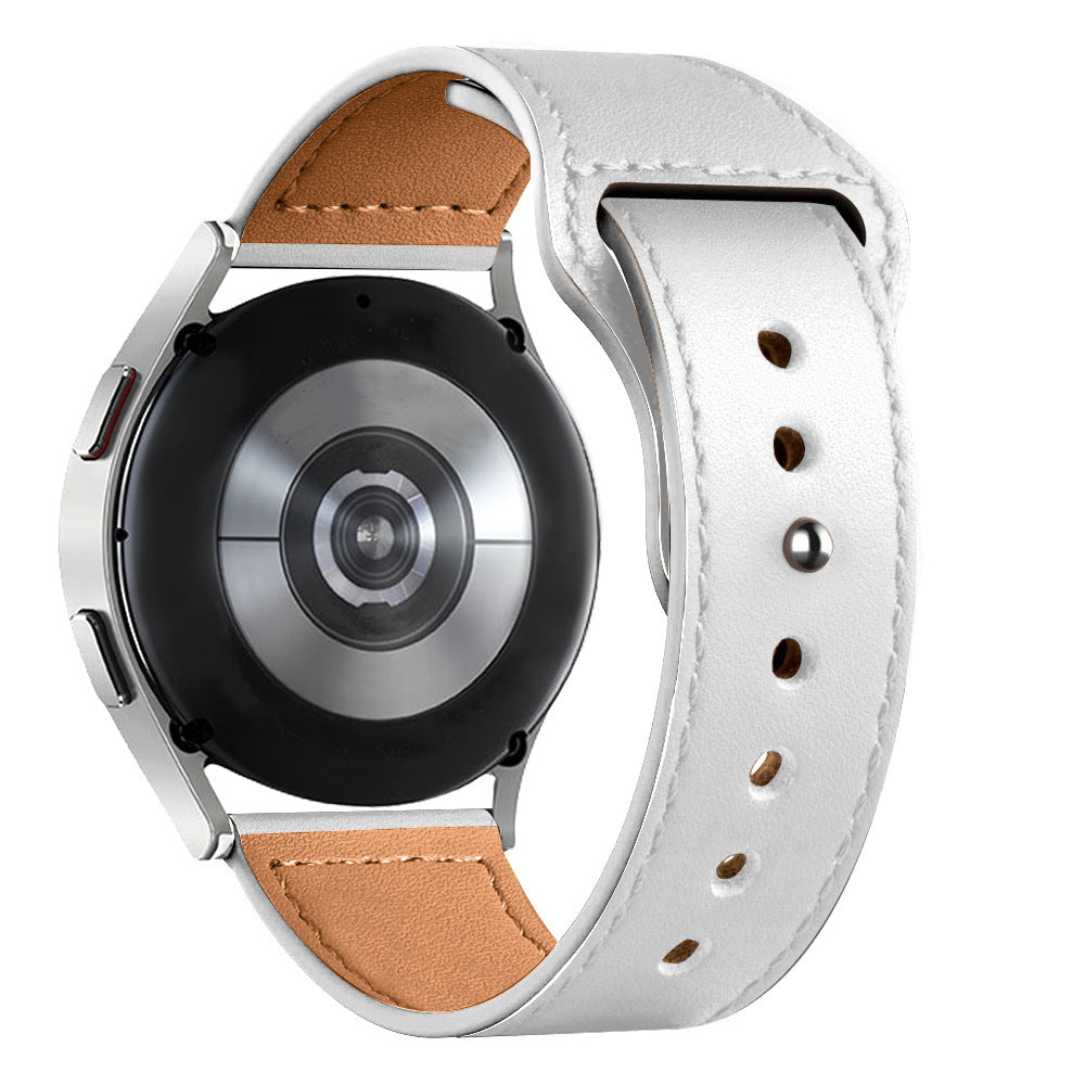 Genuine Leather Loop Strap for Samsung Galaxy Watch4/5/PRO/6/7