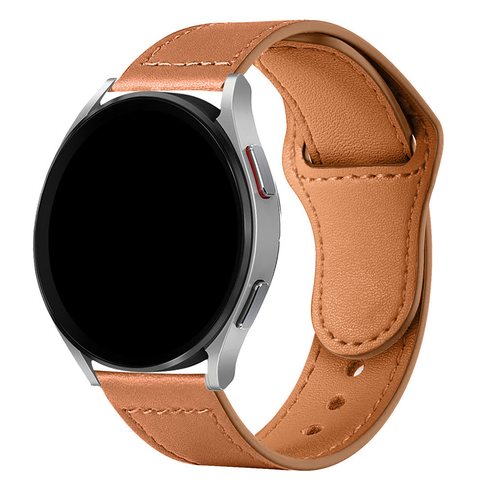 Genuine Leather Loop Strap for Samsung Galaxy Watch4/5/PRO/6/7