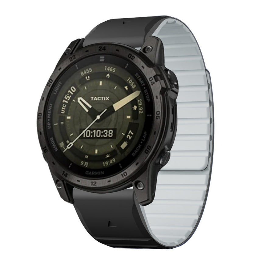 Silicone Magnetic Watch Strap For Garmin Watch