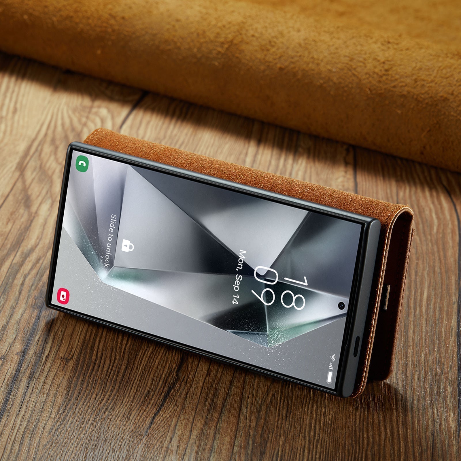 Wallet-style magnetic case for Samsung Galaxy S25/S24/S23 Ultra