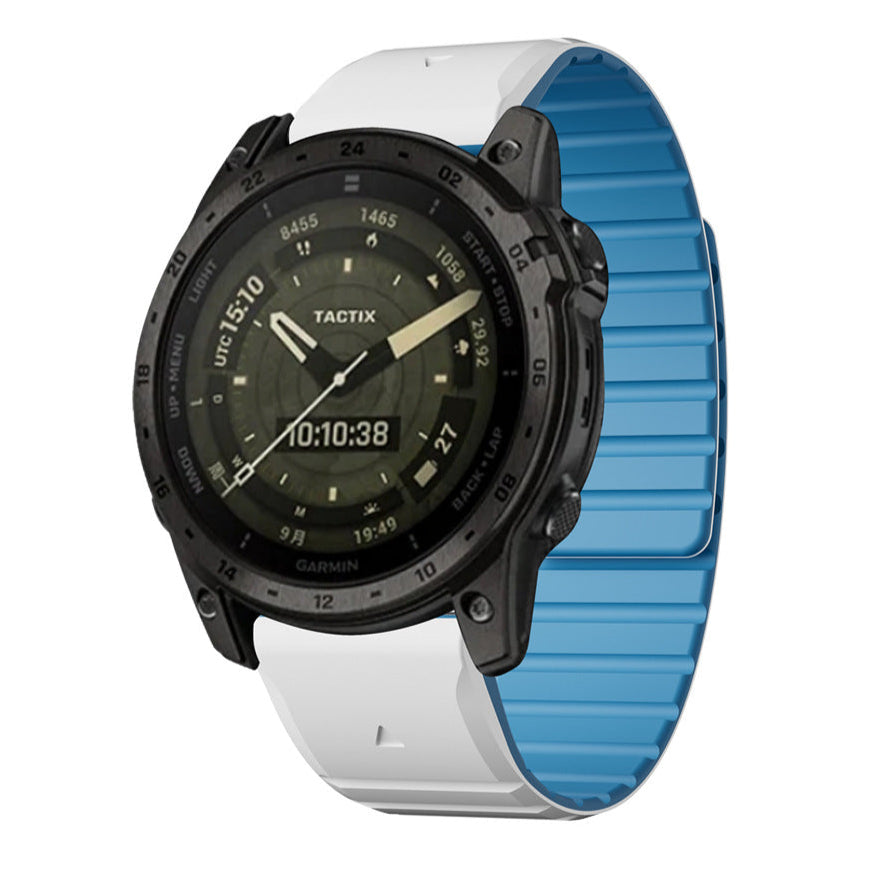 Silicone Magnetic Watch Strap For Garmin Watch