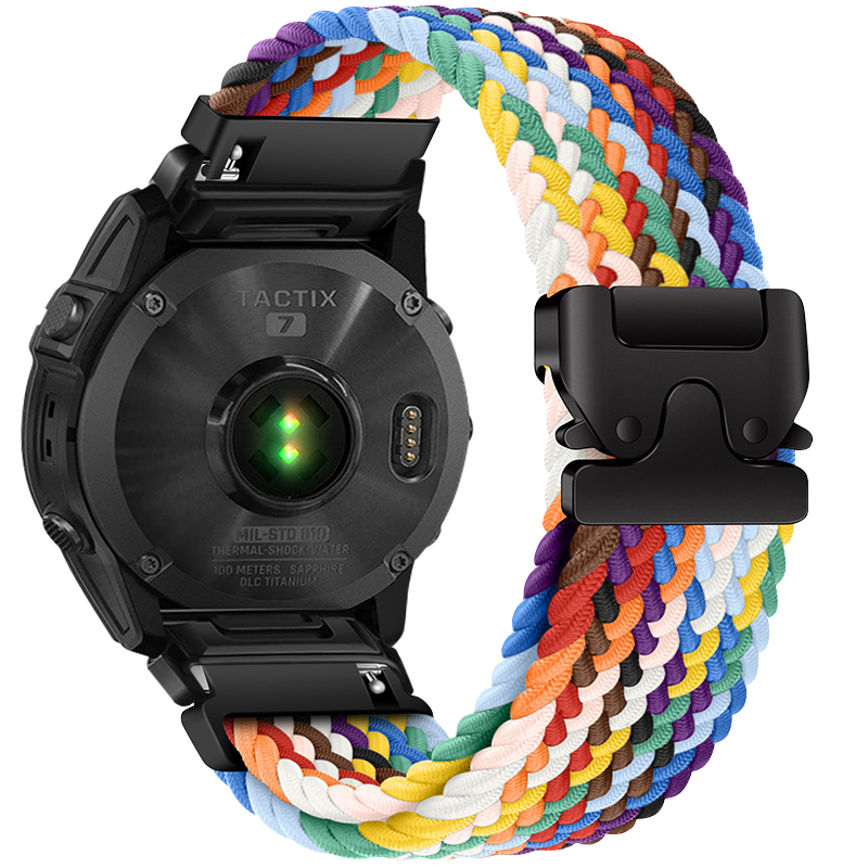 Parachute Buckle Nylon Braided Band