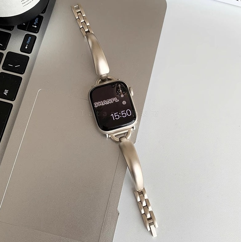 Simple Metal Bracelet For Apple Watch