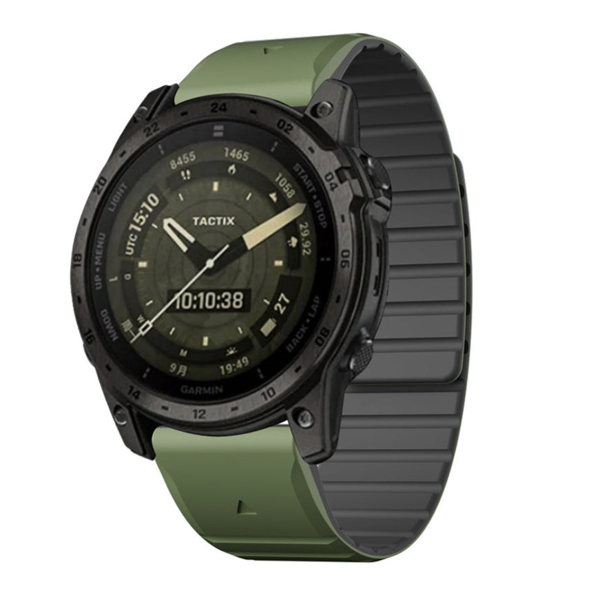 Silicone Magnetic Watch Strap For Garmin Watch