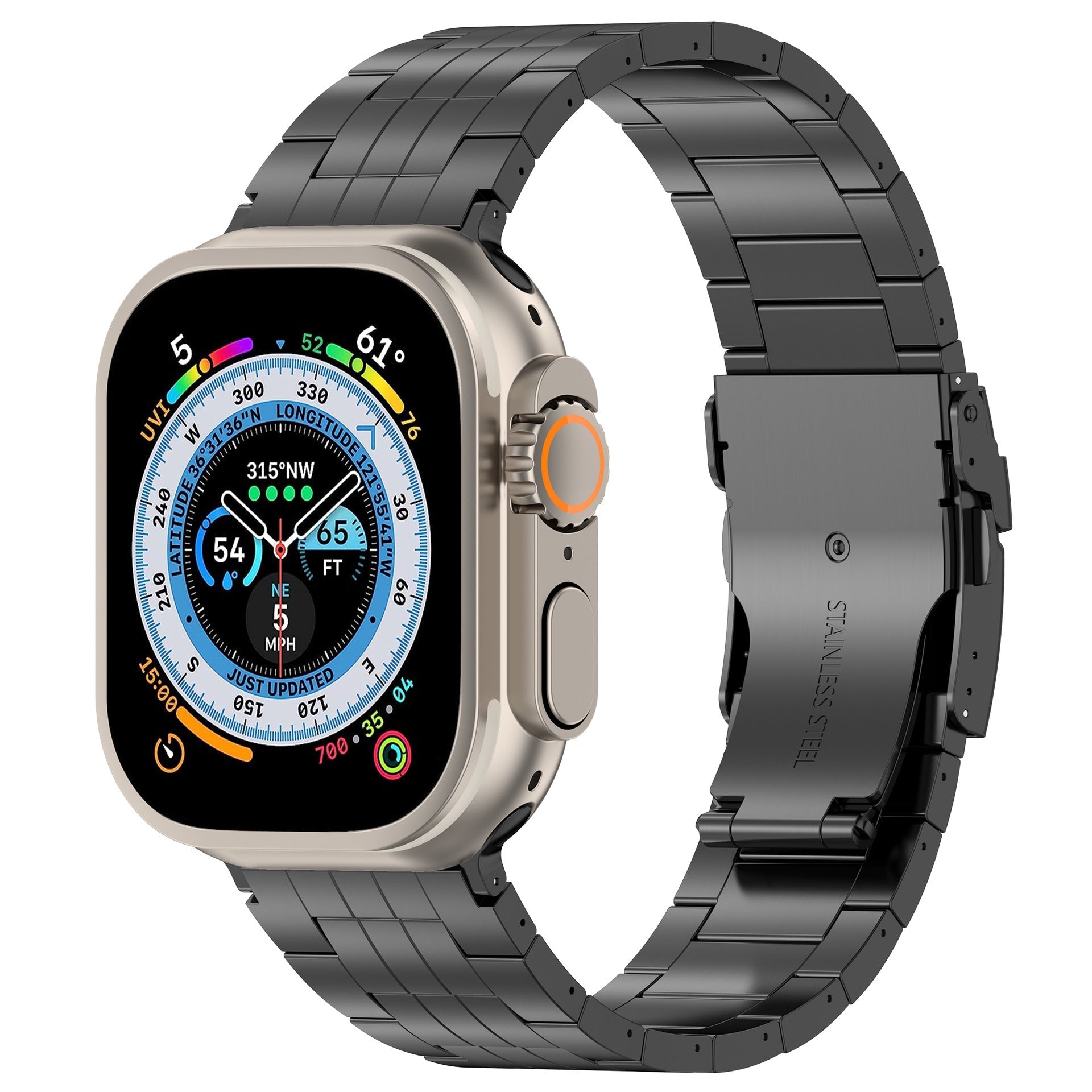 Titanium Band For Apple Watch-Top